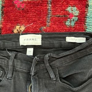 Frame size 26 le skinny de Jeanne in noir